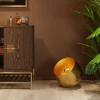 KARE Bodenleuchte Apollon Smooth Gold Ø50cm Outlet