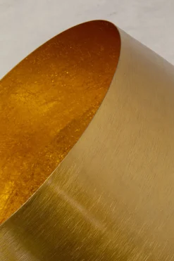 KARE Bodenleuchte Apollon Smooth Gold Ø50cm Outlet