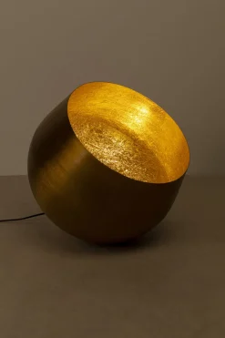 KARE Bodenleuchte Apollon Smooth Gold Ø50cm Outlet
