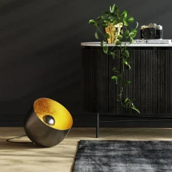 KARE Bodenleuchte Apollon Smooth Schwarz Ø35cm Sale