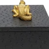 KARE Box Crocodile Schwarz (2/Set) Clearance