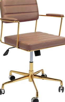 KARE Bürostuhl Dottore Braun New