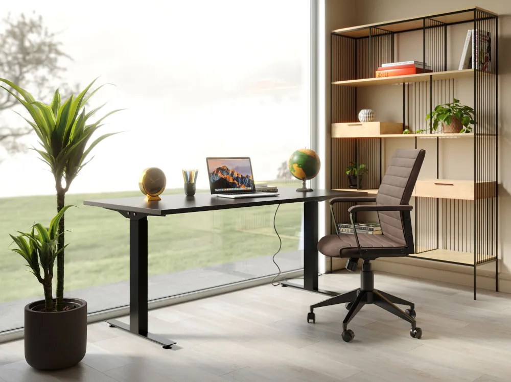 KARE Bürostuhl Labora Braun New