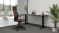 KARE Bürostuhl Labora High Braun Discount