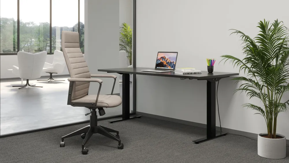 KARE Bürostuhl Labora High Pebble Discount