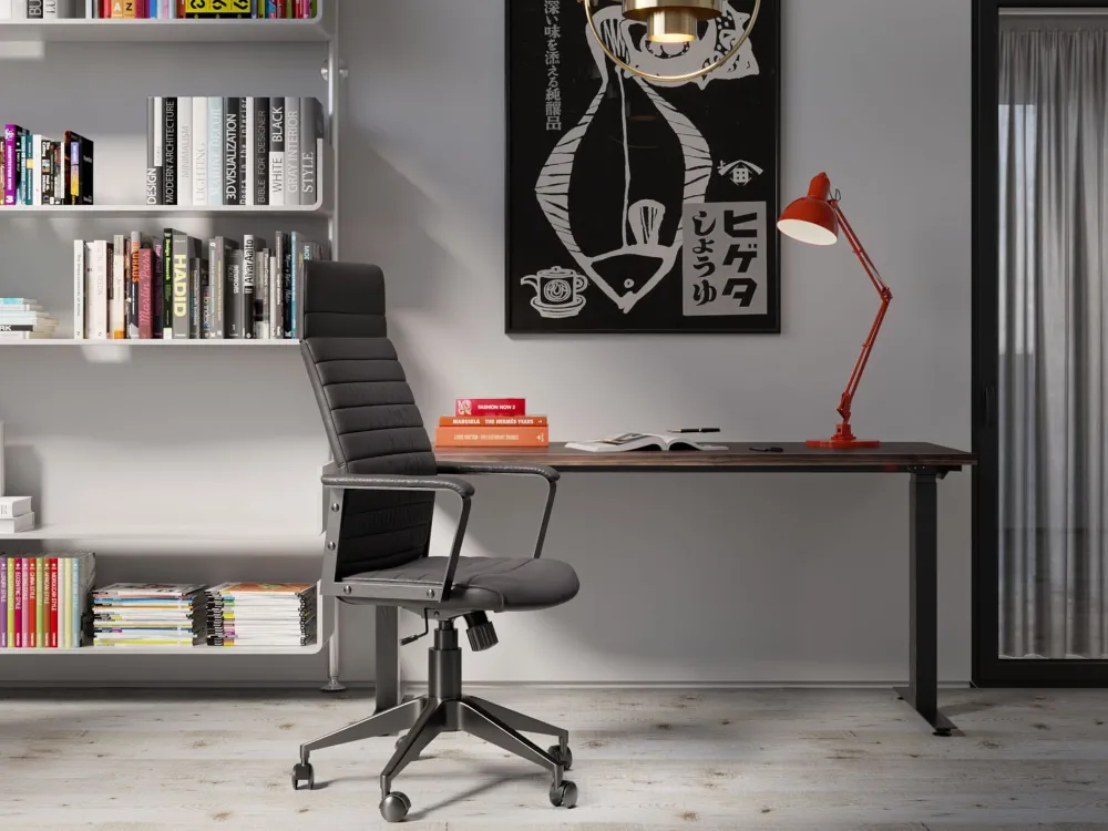 KARE Bürostuhl Labora High Schwarz Hot