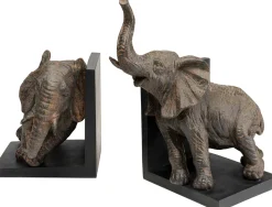 KARE Buchstütze Elephants 25 (2/Set) Discount
