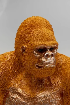 KARE Buchstütze Gorilla Orange (2/Set) Hot