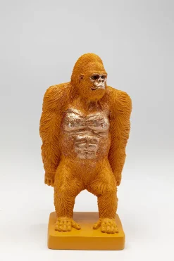 KARE Buchstütze Gorilla Orange (2/Set) Hot