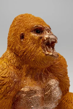 KARE Buchstütze Gorilla Orange (2/Set) Hot