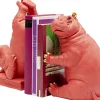 KARE Buchstütze Hippo Pink (2/Set) New