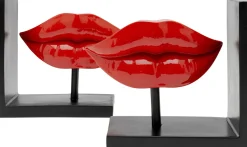 KARE Buchstütze Lips Rot (2/Set) Discount