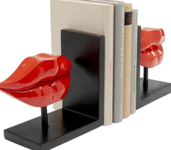 KARE Buchstütze Lips Rot (2/Set) Discount