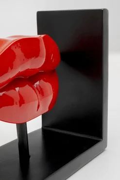 KARE Buchstütze Lips Rot (2/Set) Discount