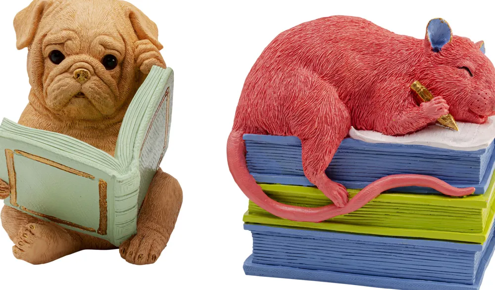 KARE Buchstütze Pet Party (2/Set) Discount