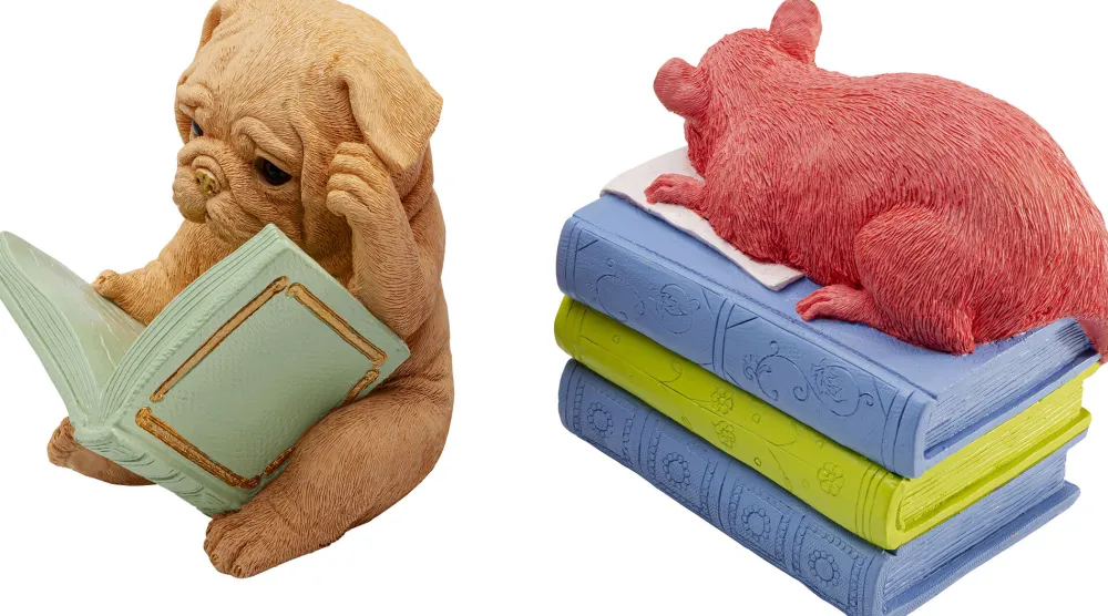 KARE Buchstütze Pet Party (2/Set) Discount