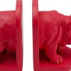 KARE Buchstütze Rhino Party (2/Set) Best