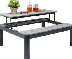 KARE Couch-/ Esstisch Holiday Schwarz Discount