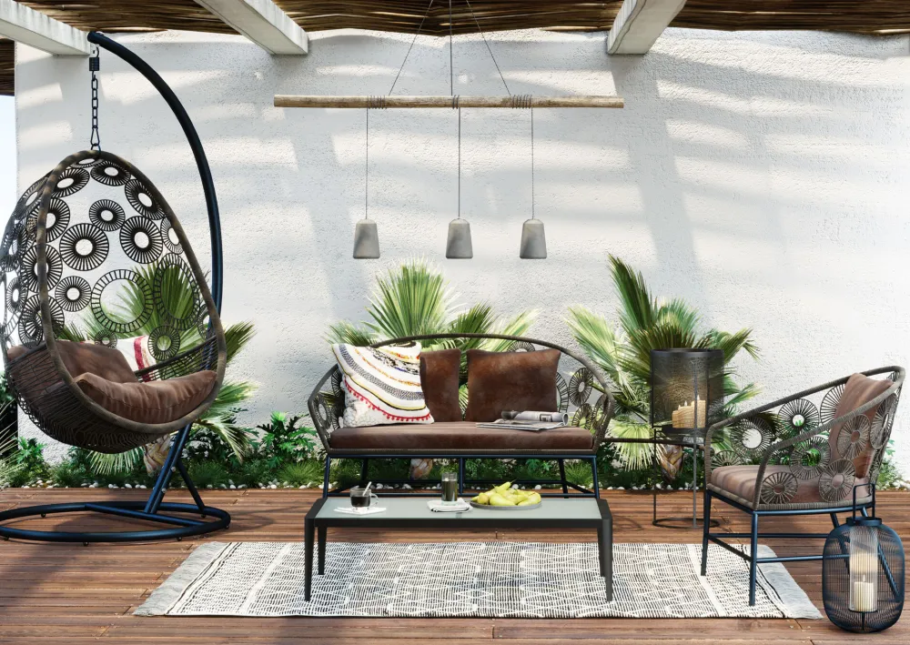 KARE Couchtisch Tiki Schwarz New