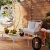 KARE Couchtisch Tiki Weiß Discount
