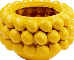 KARE Deko Übertopf Lemon Juice 22cm