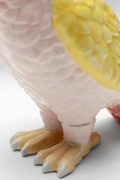 KARE Deko Dose Exotic Bird Giallo 23cm Clearance