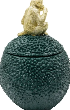KARE Deko Dose Jackfruit Monkey 30cm New