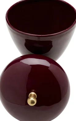 KARE Deko Dose Salome Rot 24cm