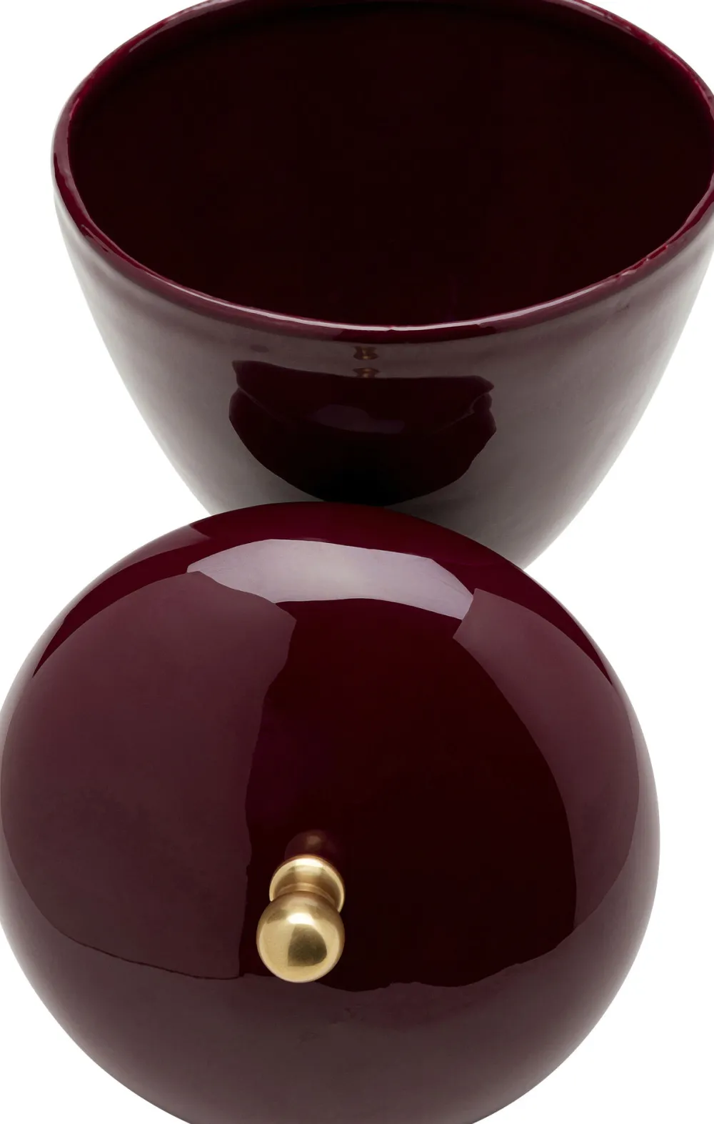 KARE Deko Dose Salome Rot 24cm