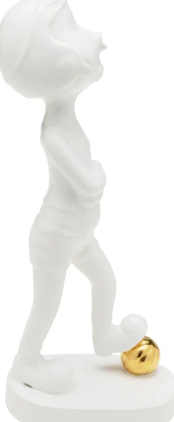 KARE Deko Figur Ball Girl Weiß 29cm Outlet