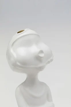 KARE Deko Figur Ball Girl Weiß 29cm Outlet