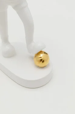 KARE Deko Figur Ball Girl Weiß 29cm Outlet