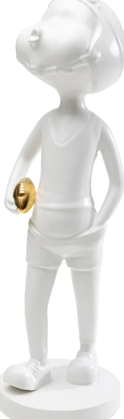 KARE Deko Figur Ball Girl Weiß 41cm Hot