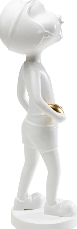 KARE Deko Figur Ball Girl Weiß 41cm Hot