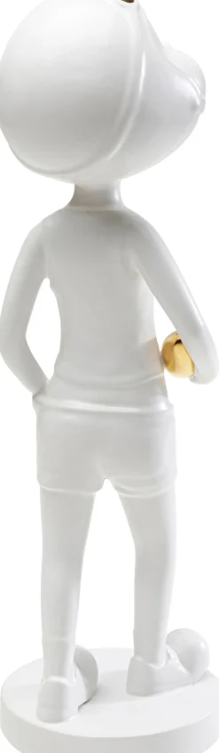 KARE Deko Figur Ball Girl Weiß 41cm Hot