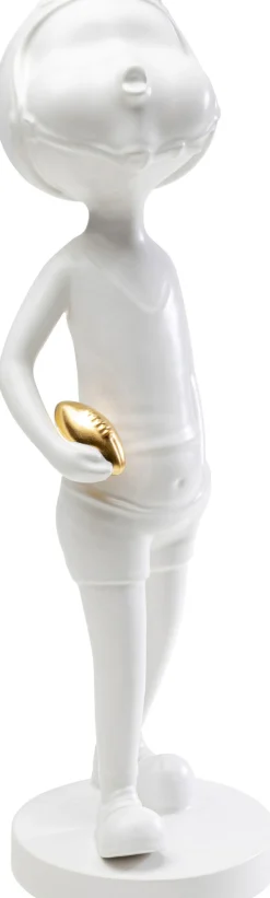 KARE Deko Figur Ball Girl Weiß 41cm Hot
