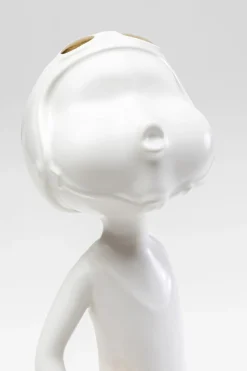KARE Deko Figur Ball Girl Weiß 41cm Hot