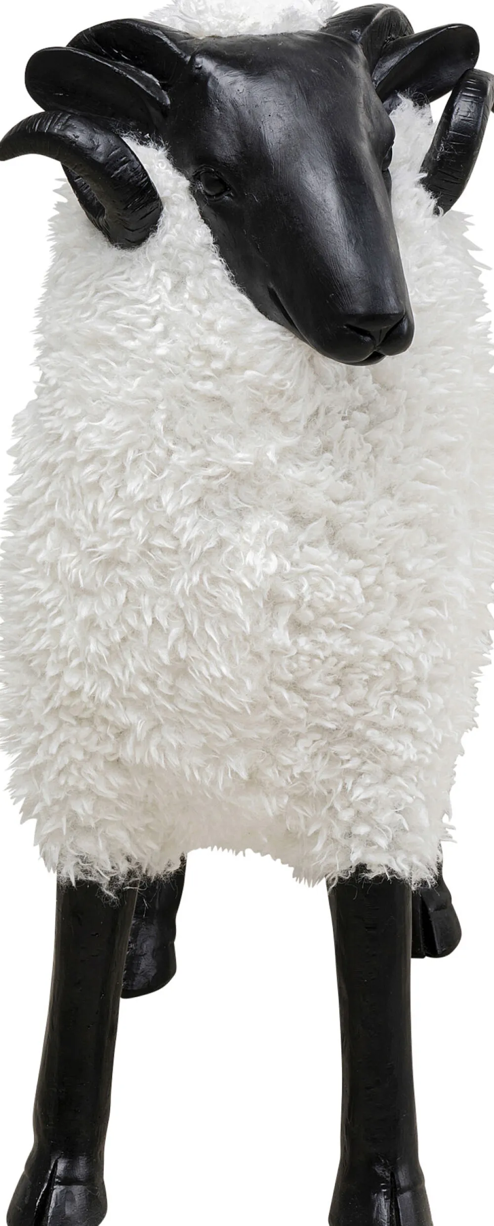 KARE Deko Figur Bathilde Ram Weiß 78cm Best