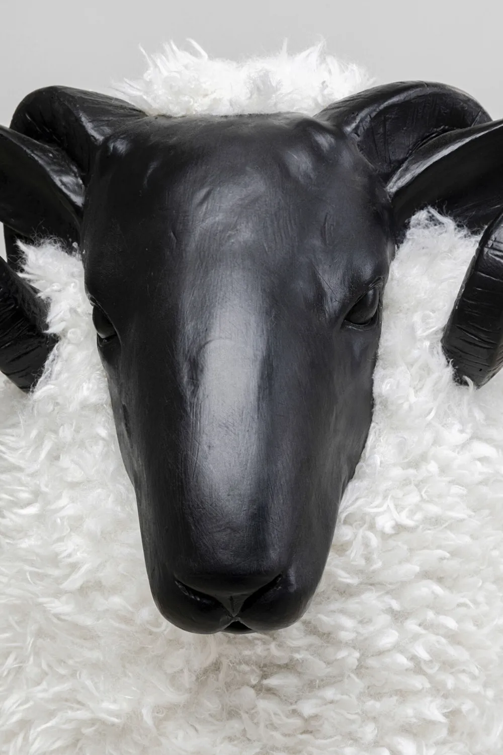 KARE Deko Figur Bathilde Ram Weiß 78cm Best