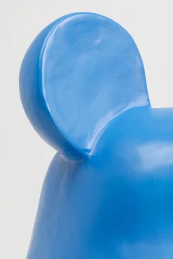KARE Deko Figur Bear Blau 101cm Hot