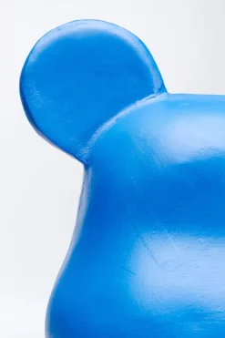 KARE Deko Figur Bear Blau 51cm New