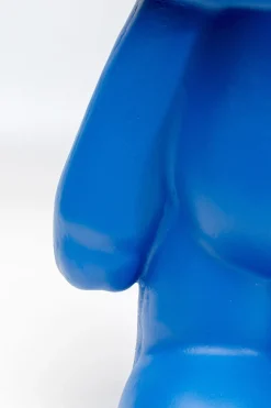 KARE Deko Figur Bear Blau 51cm New