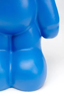 KARE Deko Figur Bear Blau 51cm New