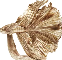 KARE Deko Figur Betta Fish Gold Klein Sale