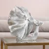 KARE Deko Figur Betta Fish Silber Klein Clearance