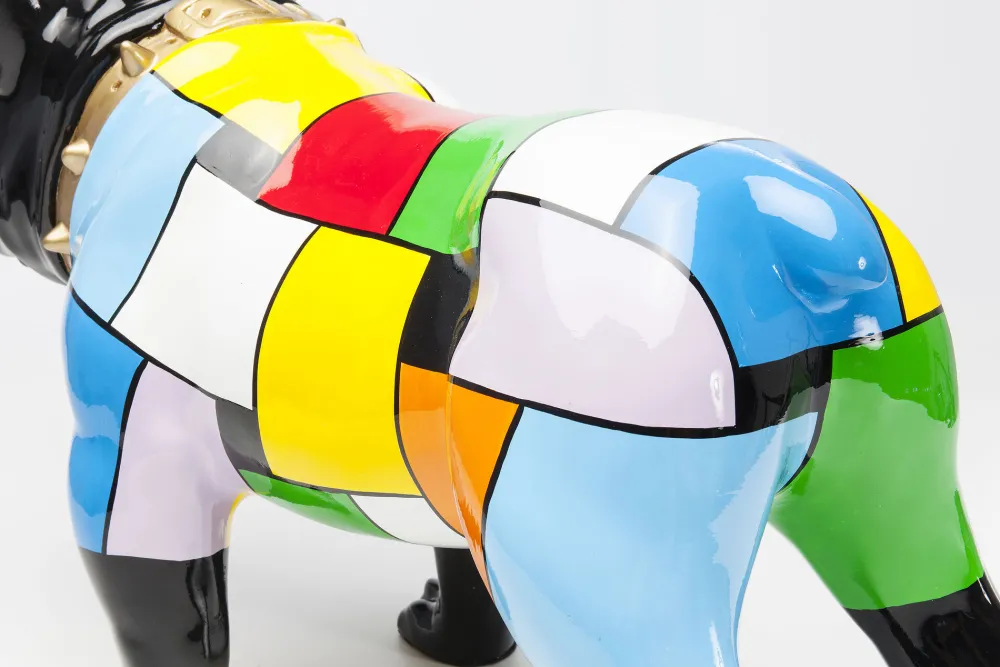KARE Deko Figur Bulldog Colore Discount