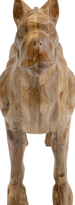 KARE Deko Figur Bulldog Wood 70x78cm Discount