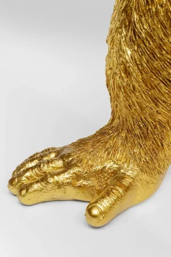 KARE Deko Figur Butler Playing Chimp Gold 52cm Hot