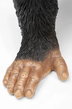 KARE Deko Figur Butler Playing Chimp Schwarz 52cm Outlet