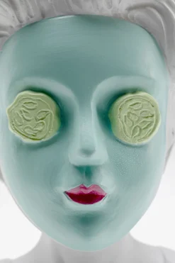 KARE Deko Figur Cucumber Mask 20cm Best